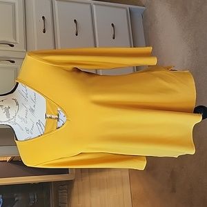 Alfani V-neck cutout top